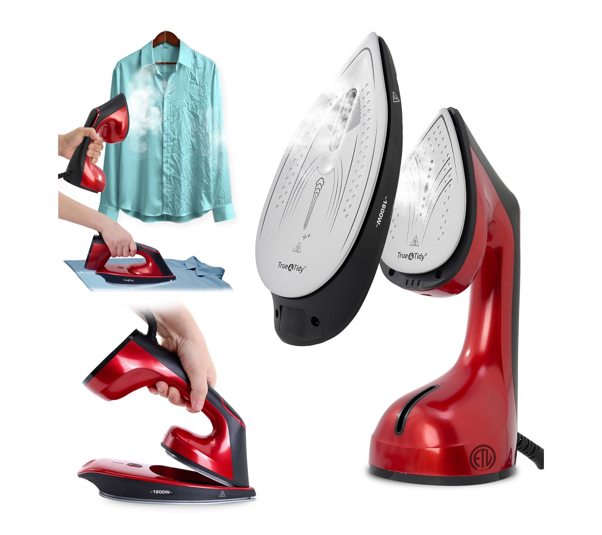 True & Tidy DuoPress XL Iron + Steamer