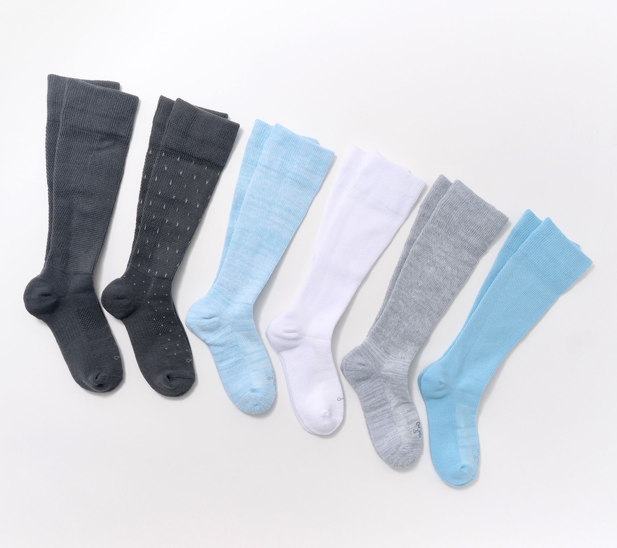 Tommie Copper 6pk Snugstay WOTC Compression Socks
