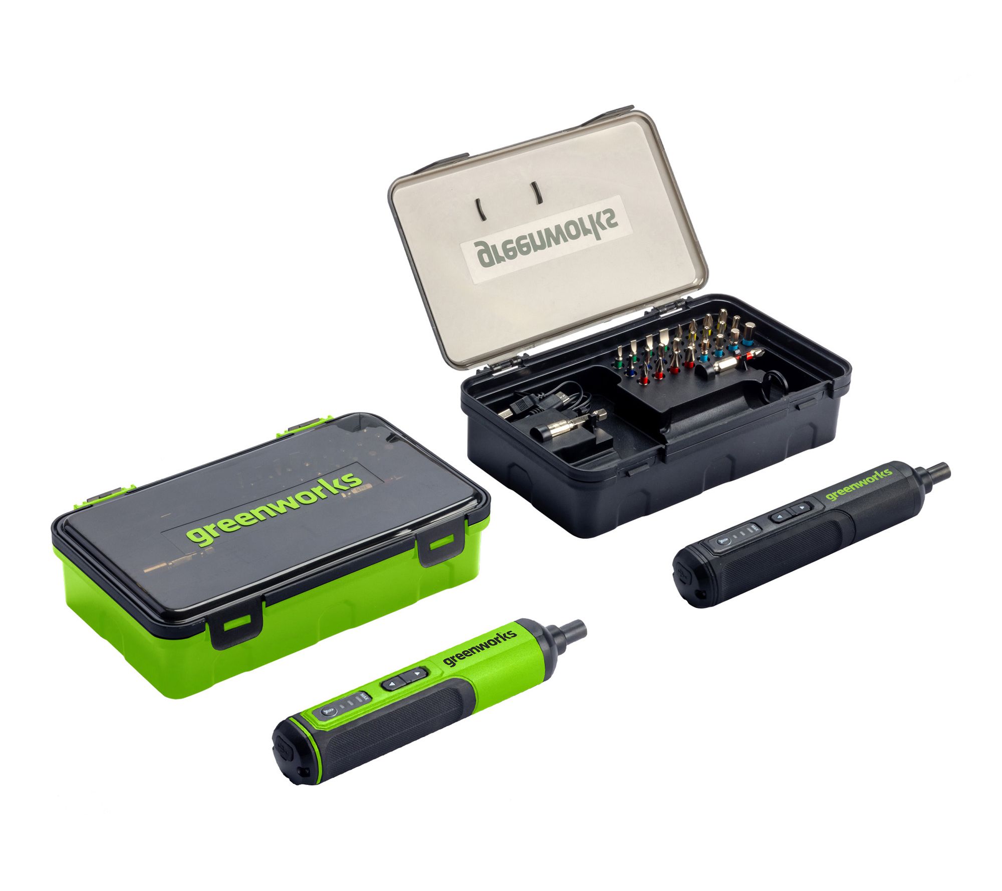 Greenworks 4V Screwdriver with 26-piece Accessory Kit Buy One Get One