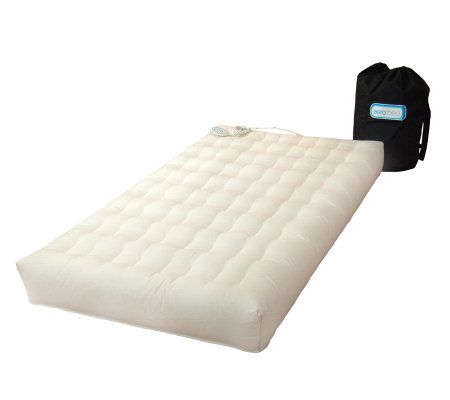Aerobed Twin Insulated Mattress Cover - White