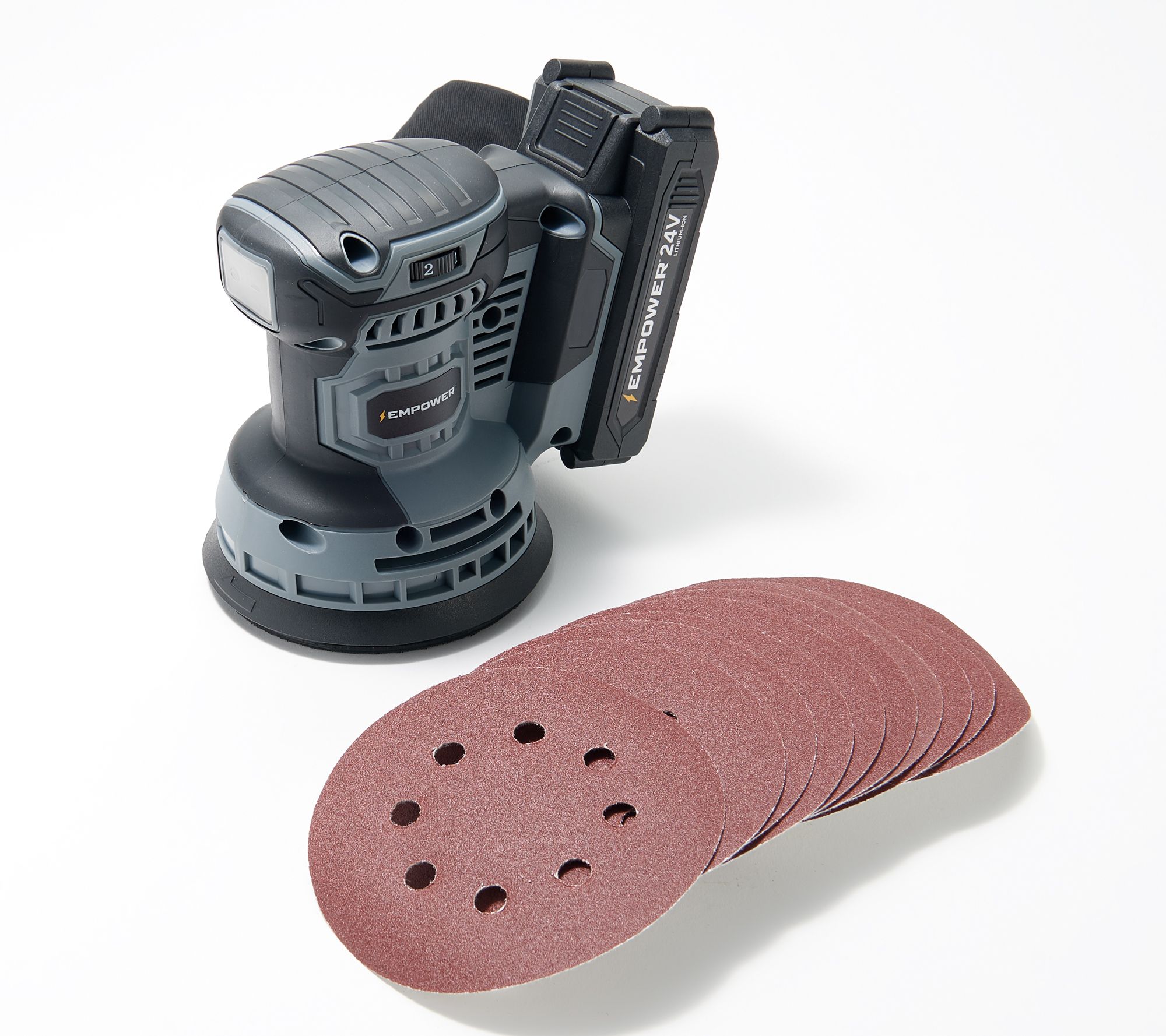 EMPOWER 24V Cordless Mouse Sander With Battery And Charger lupon.gov.ph