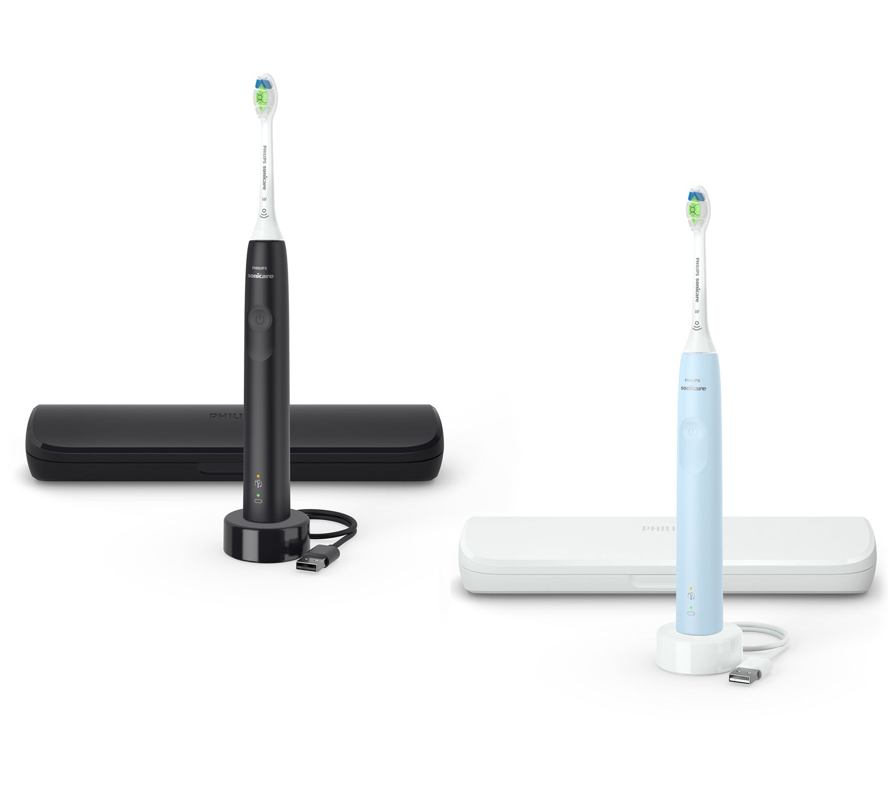 philips-sonicare-set-of-2-toothbrushes-6-brush-heads-qvc