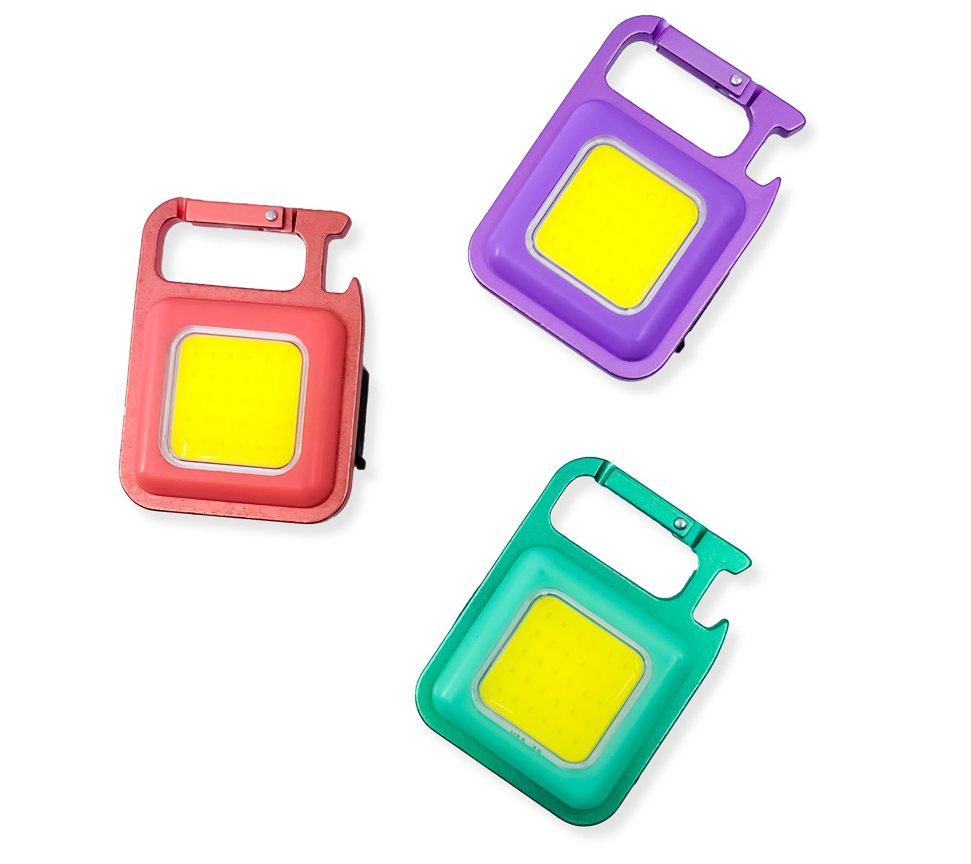 "As Is" Flipo Set/3 600 Lumen COB Rechargable Mini Worklights