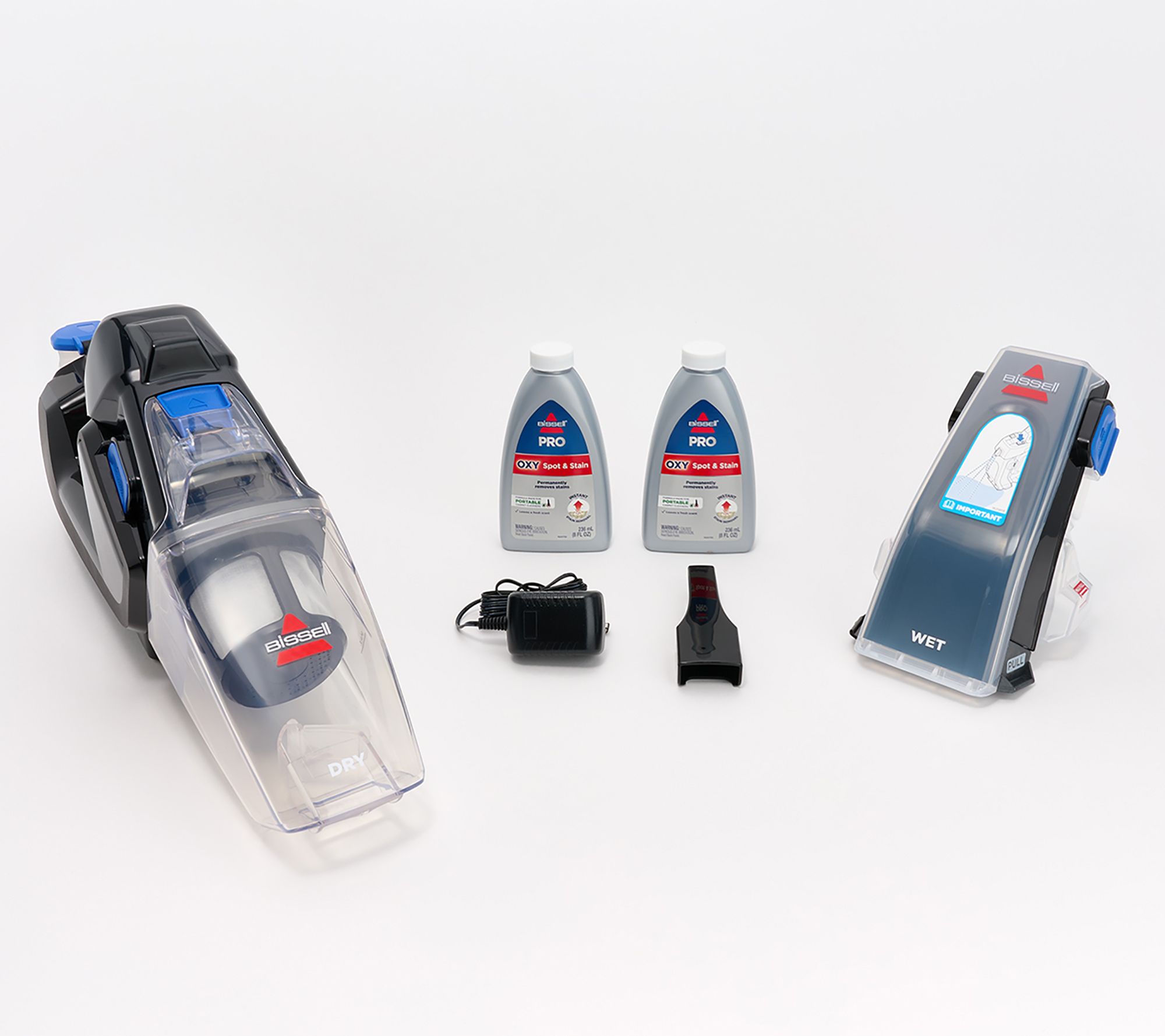Bissell - Pet Stain Eraser Powerbrush Plus Portable Carpet Cleaner