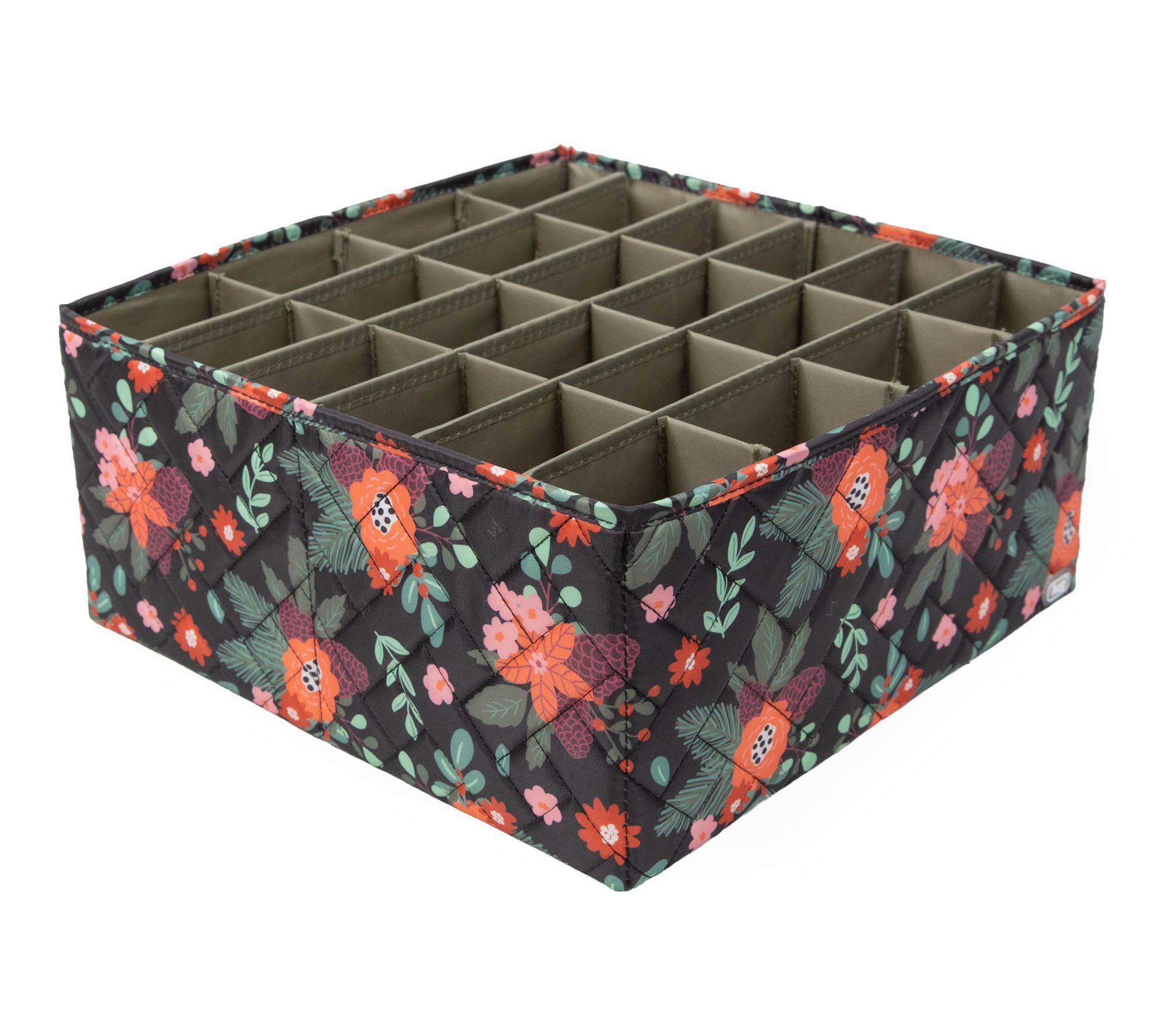  Lug Storage Bin with Lid and Dividers- Tuckaway