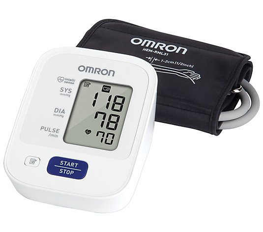 Omron 3 Series Upper Arm Blood Pressure Monitor& Wide Cuff