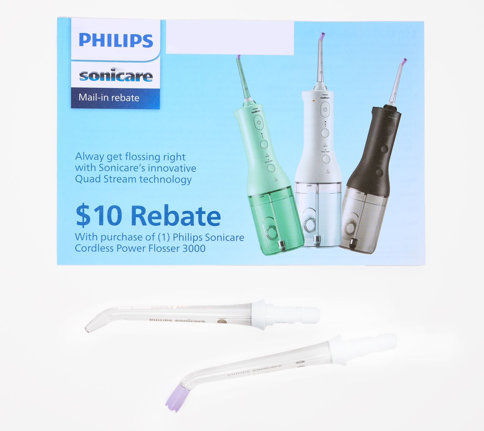 "As Is" Philips Sonicare Cordless Power Flosser 3000