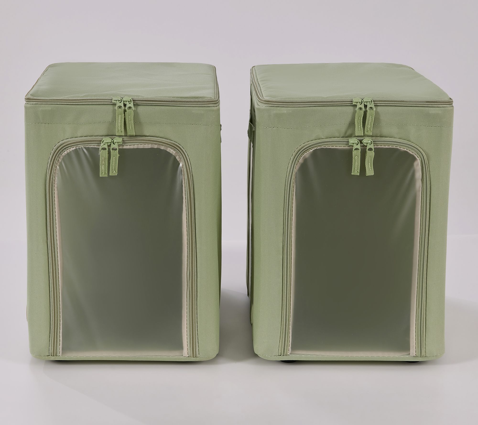 "As Is" Periea Set/2 Medium Bathroom Storage with Dividers