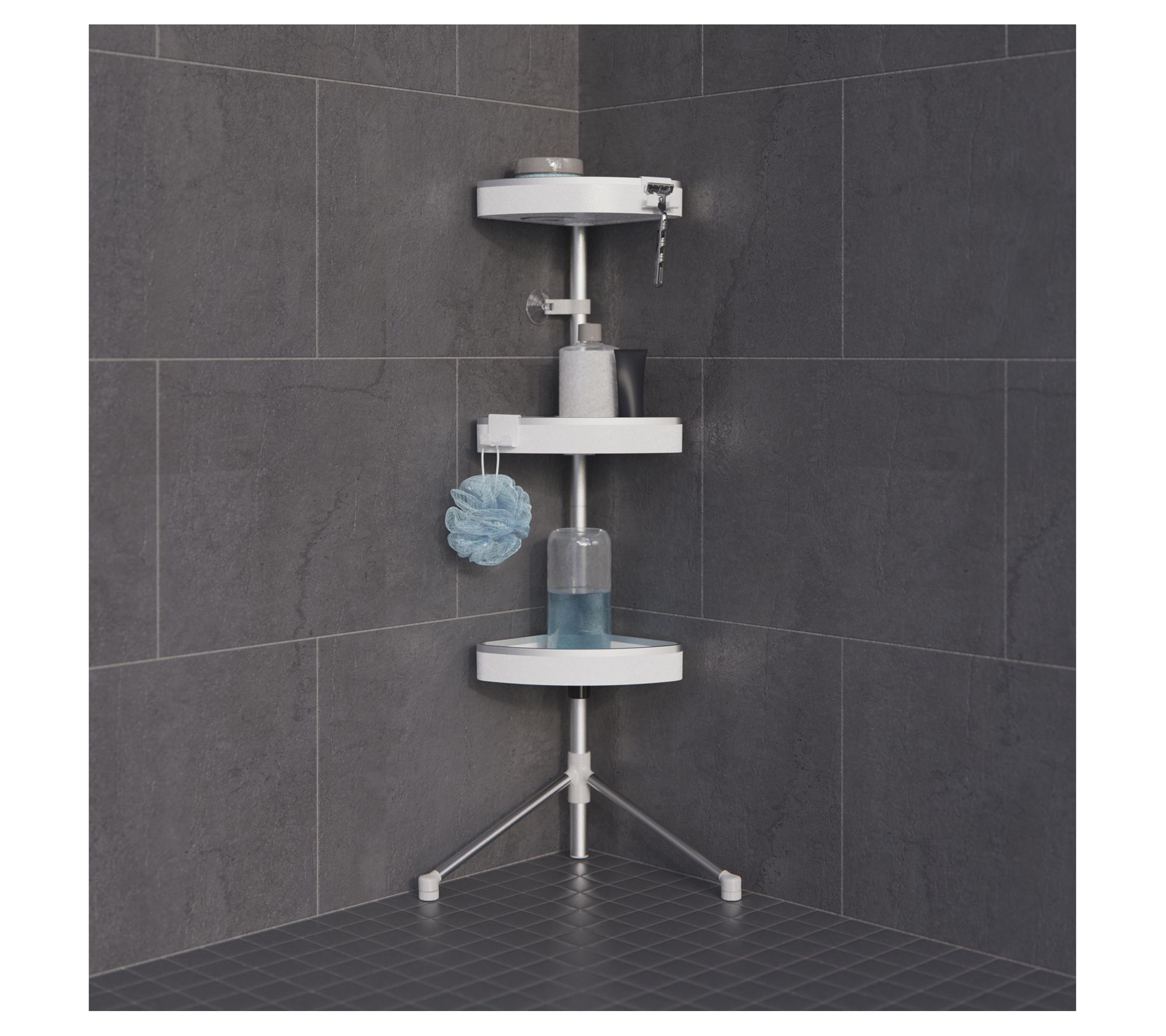 Better Living HiRISE 3 Standing Shower Caddy