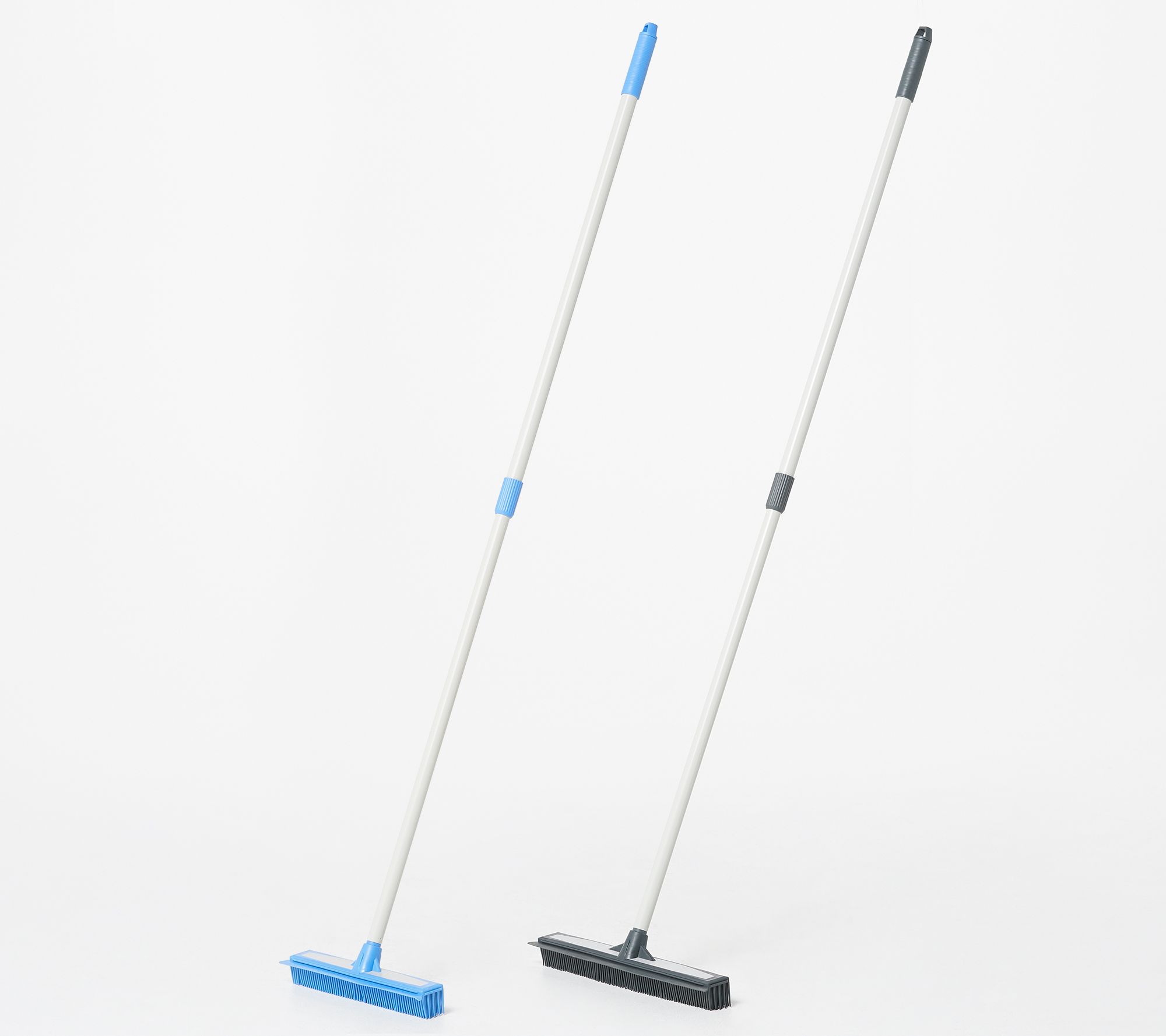 Rubber Broom with Squeegee - Set of 2 