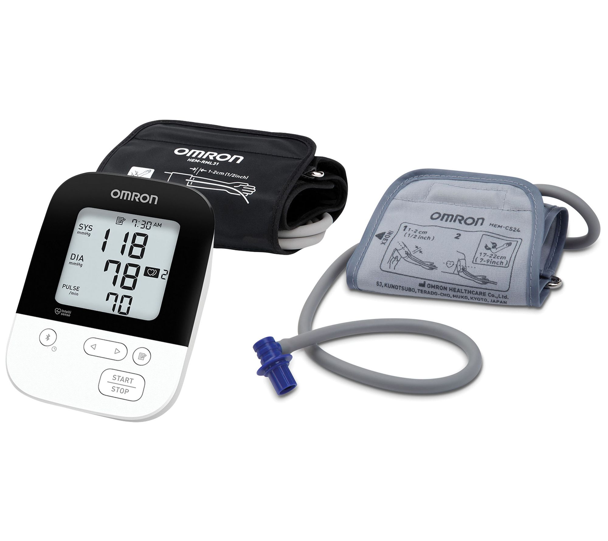 Omron 5 Series Upper Arm Blood Pressure Monitor& Small Cuff 