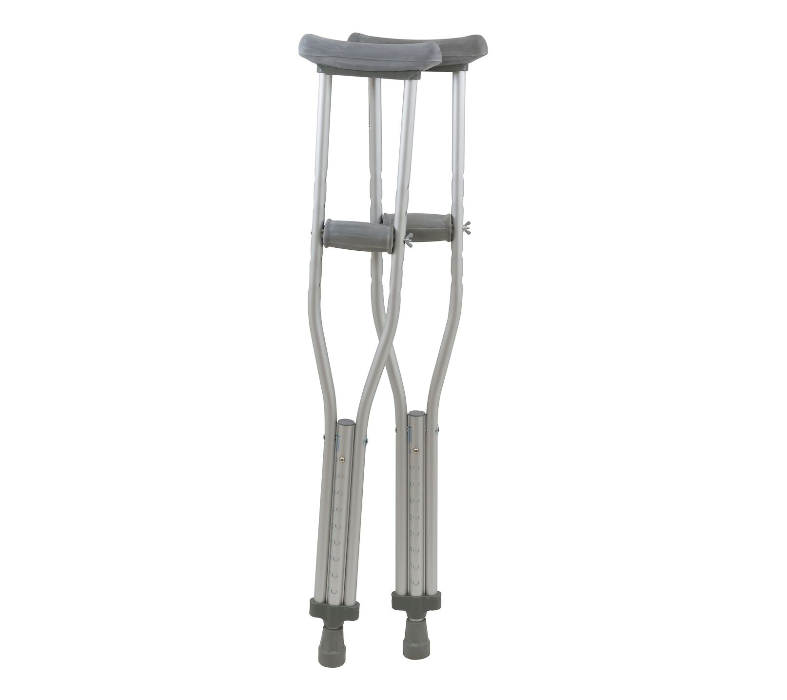 ProBasics Junior Adjustable Aluminum Crutches 4'6"- 5'2" Tall