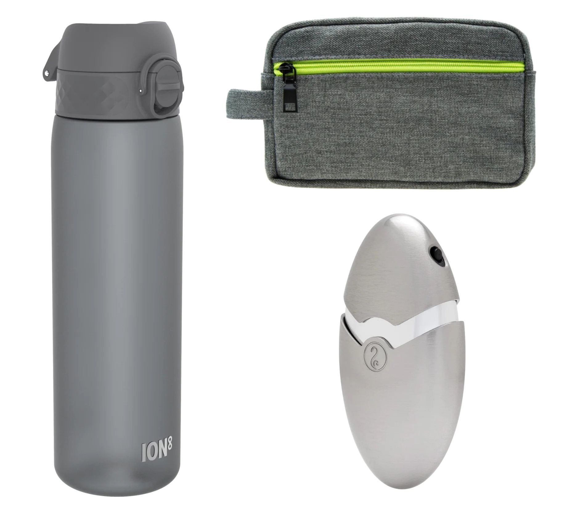 Youzey Everyday Essentials Dopp Kit, Atomizer & Water Bottle