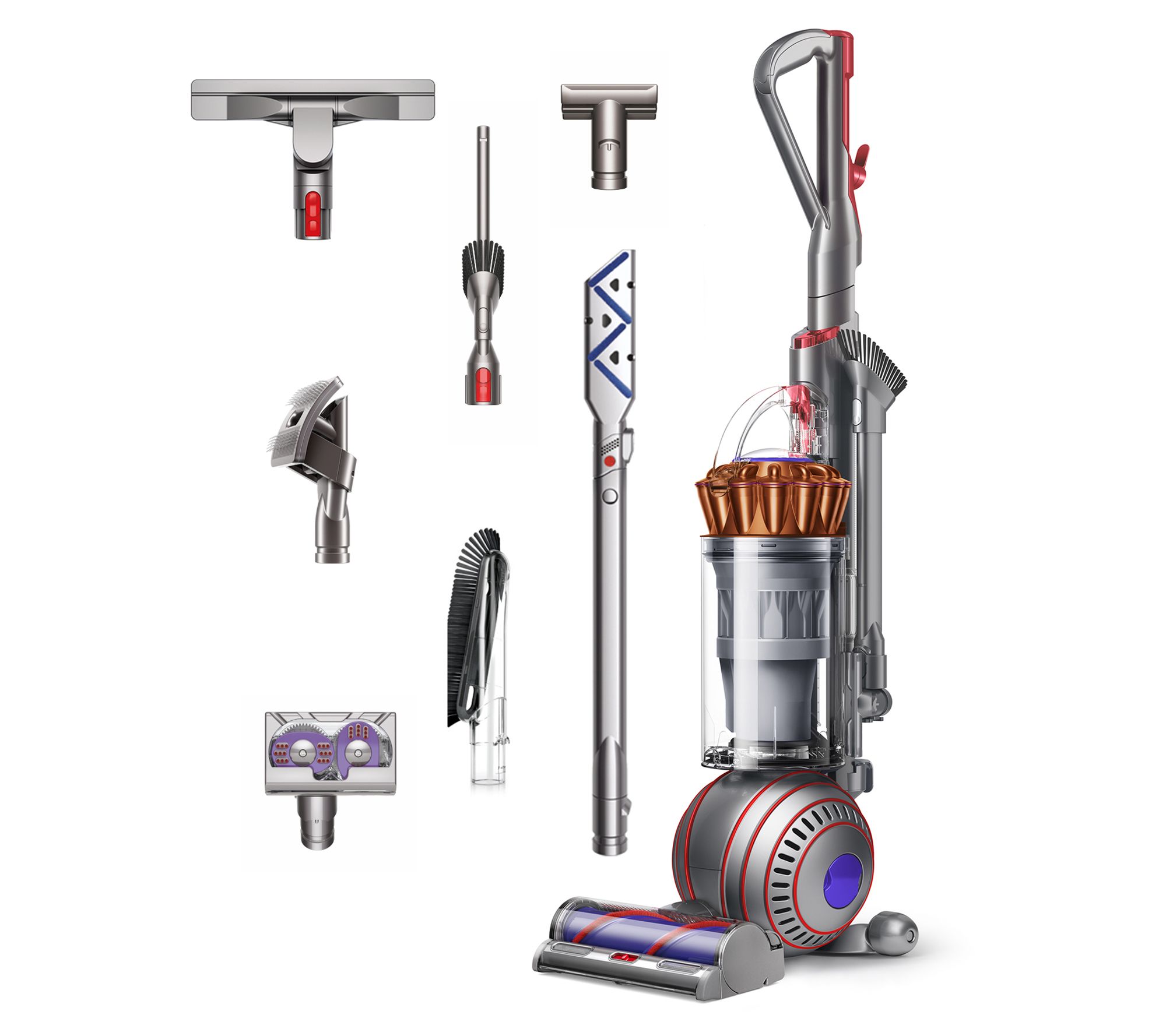forværres Blå det sidste Dyson Ball Animal 3 Extra Upright Vacuum with 7 Tools - QVC.com