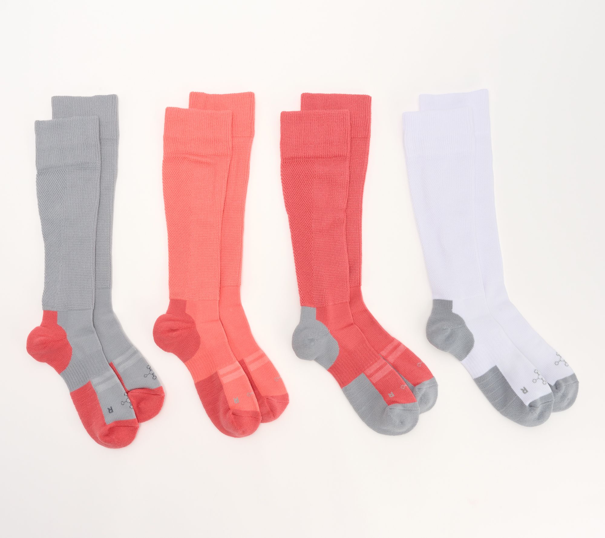 Tommie Copper Set of 4 ErgoFit Compression WOTC Socks