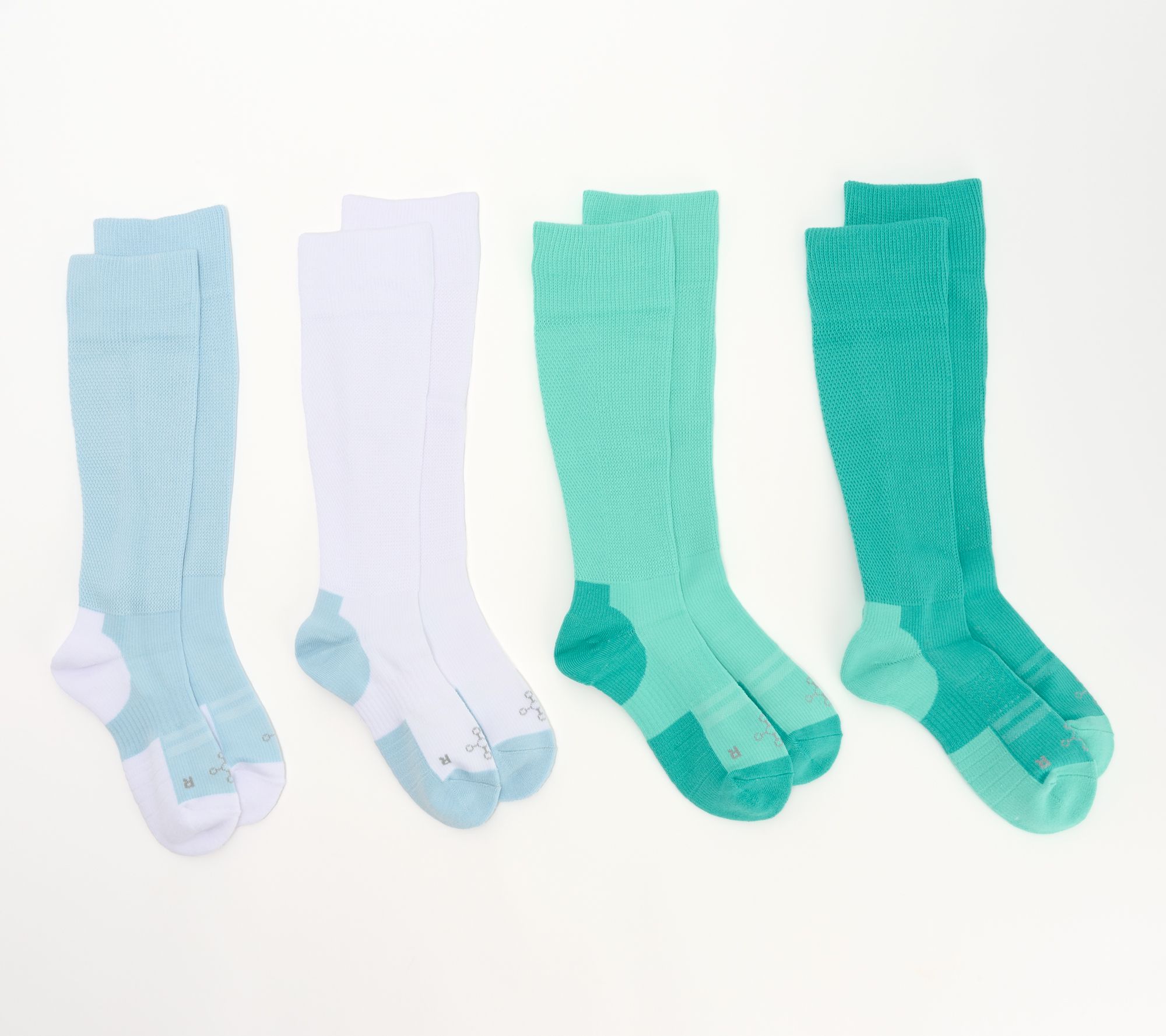 Tommie Copper Set of 4 ErgoFit Compression WOTC Socks