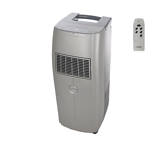 على ما يبدو المخمل موثوق  Amcor 11000 BTU Portable Air Conditioner with Remote Silver - QVC.com