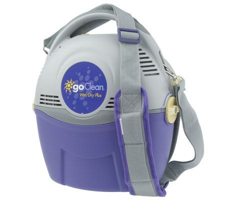 GoClean Plus Wet / Dry Vacuum with Shoulder Strap - QVC.com
