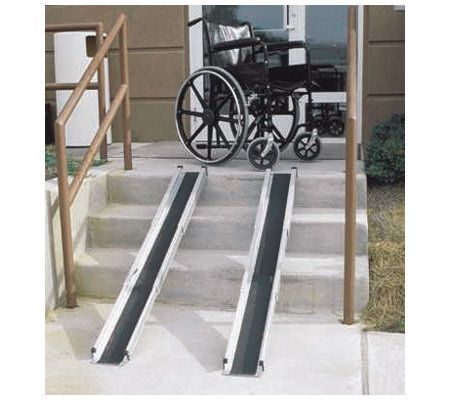 DMI 5' Telescoping Adjustable Wheelchair Ramps - QVC.com