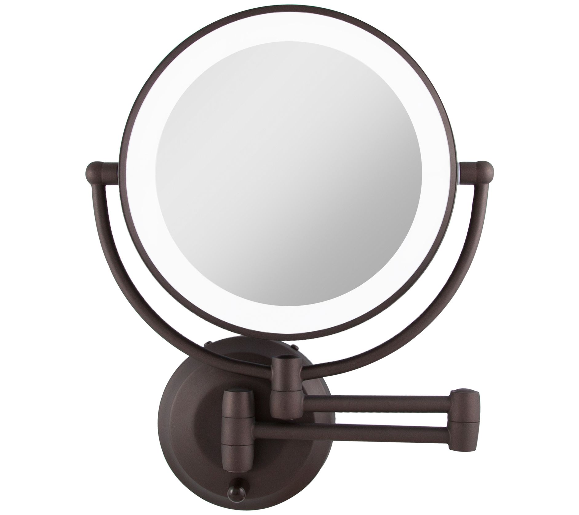 Zadro Cordless LED Wall-Mount 1X/10X Mirror