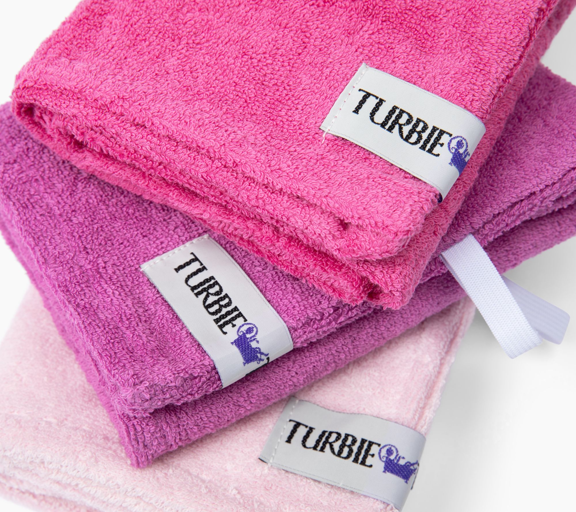 Turbie Twist Set of 3 100% Cotton Hair Towels