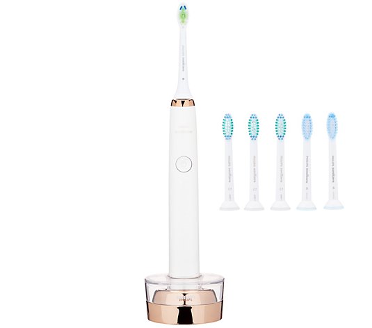 Het apparaat Billy Site lijn Philips Sonicare DiamondClean Toothbrush with Charging Glass - QVC.com
