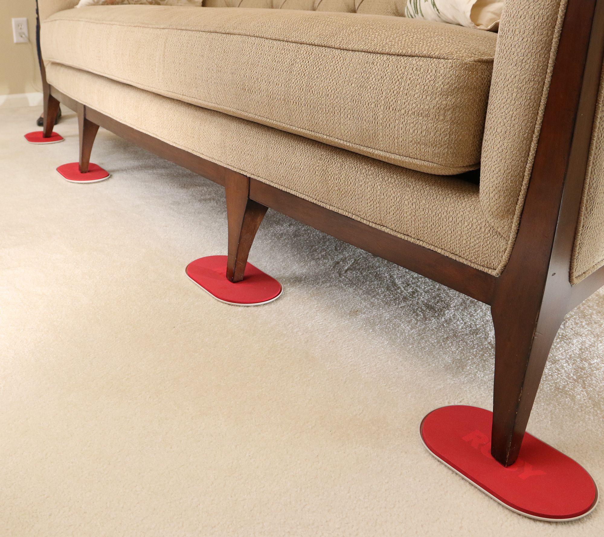 Ruby Movers Furniture Sliders For Carpet, As Seen on TV, Effortlessly Move