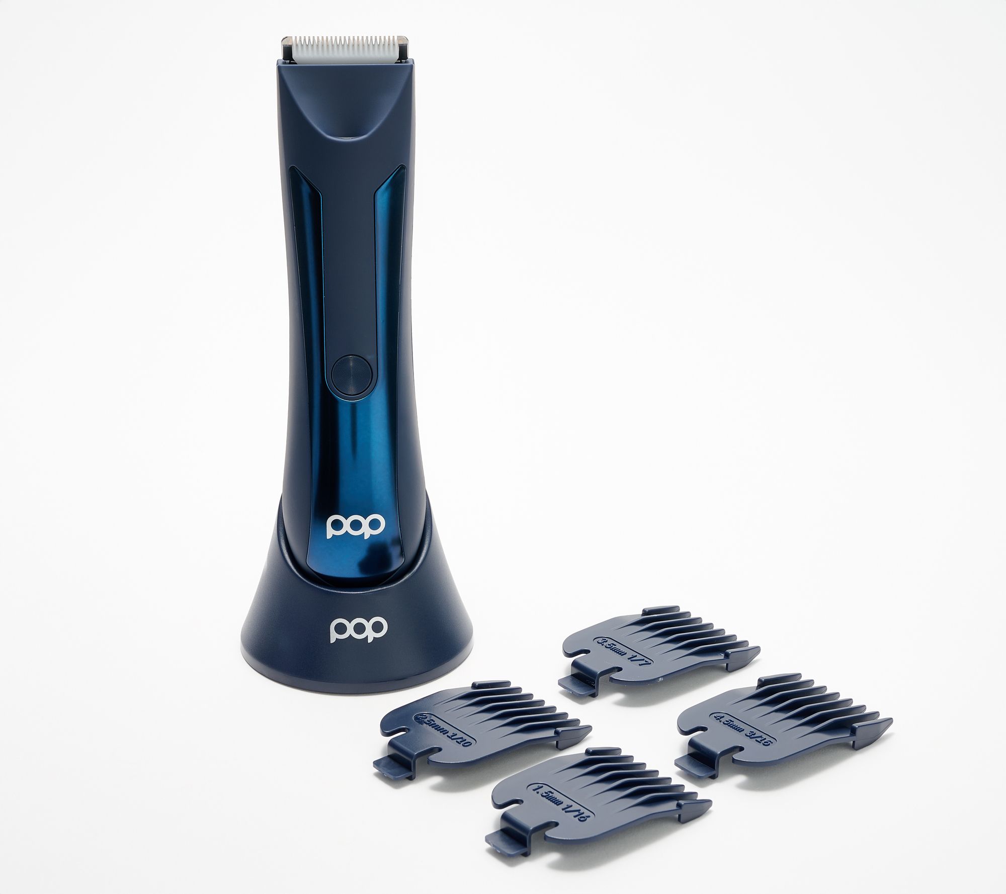 Pop Sonic Edge Unisex Rechargeable Shaver with 4 Attachments