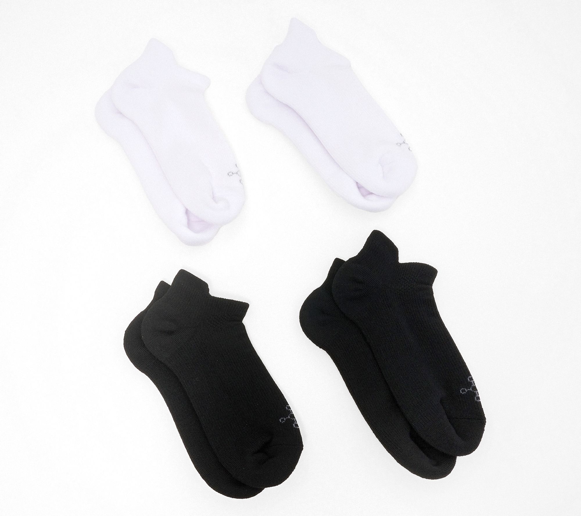  Tommie Copper 4pk Easy Fit Low Cut Compression Socks