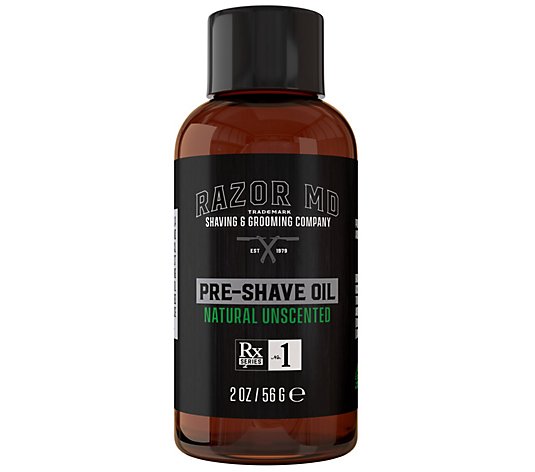 RAZOR MD Natural Unscented Pre-Shave Oil