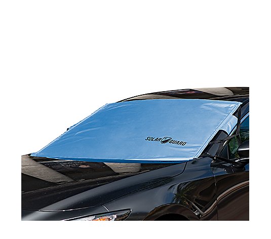 SolarGuard Deluxe Sunshade and Windshield Cover with Security Panels 