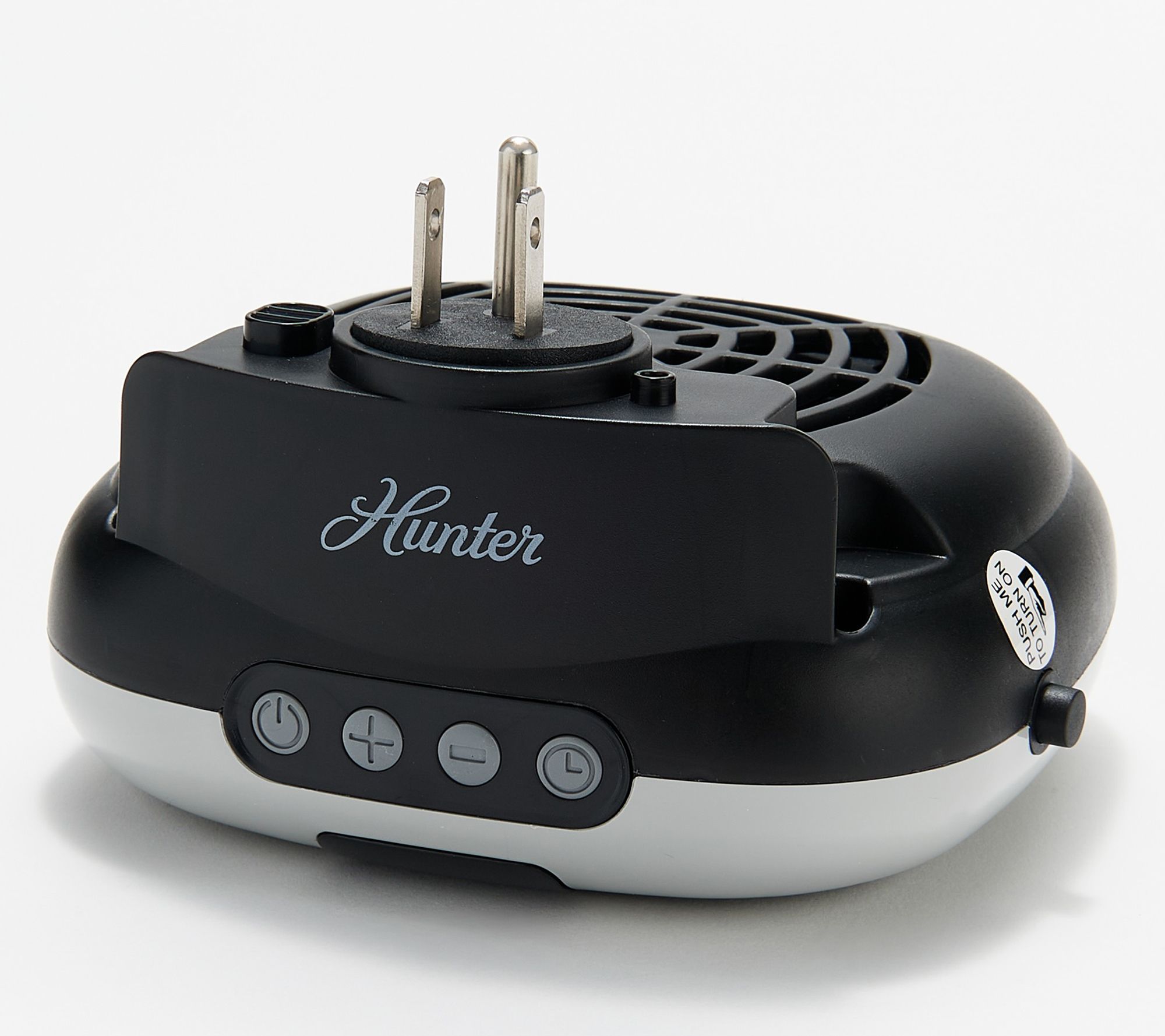 "As Is" Hunter Set of 2 Wall Outlet Space Heaters with Timer