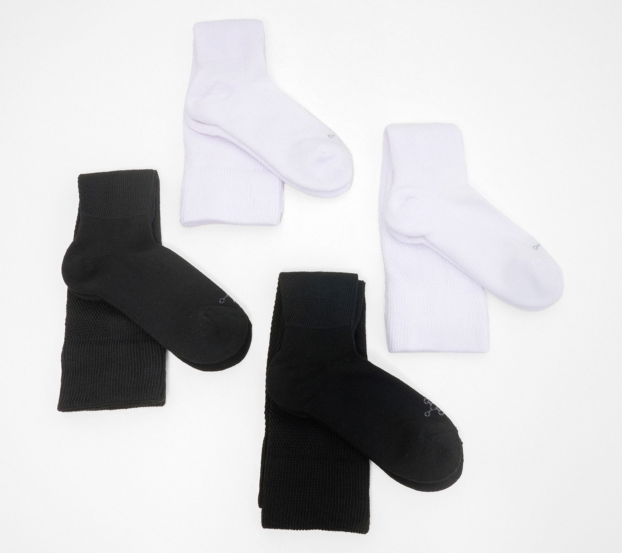 Tommie Copper 4pk Easy Fit WOTC Compression Socks