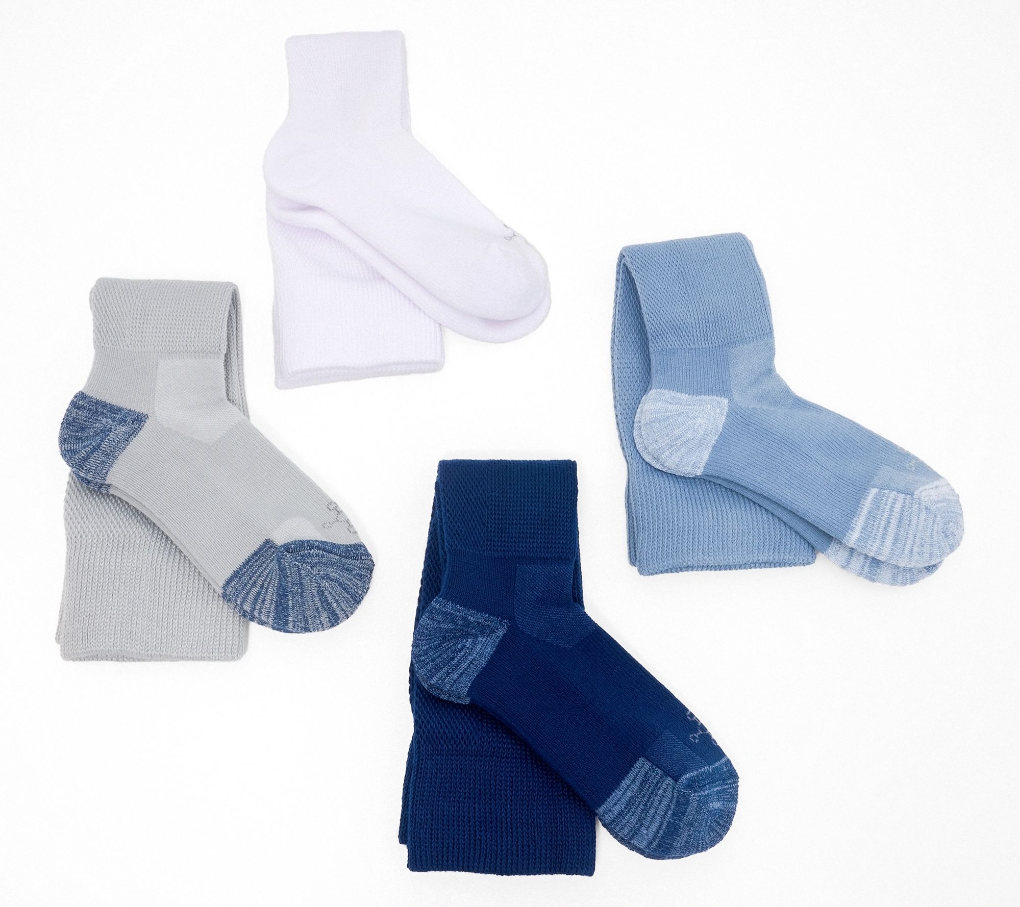 Tommie Copper 4pk Easy Fit WOTC Compression Socks