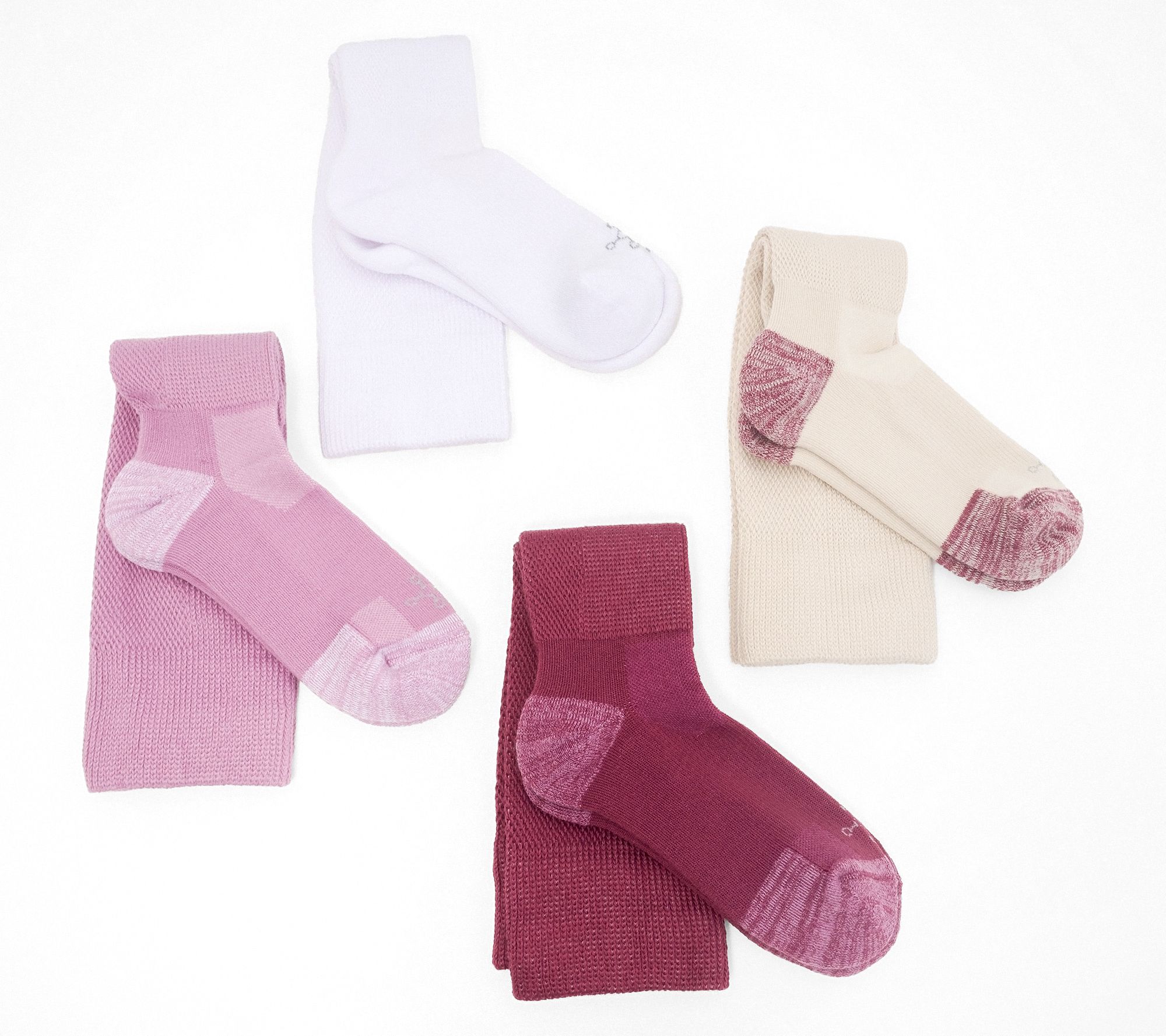 Tommie Copper 4pk Easy Fit WOTC Compression Socks