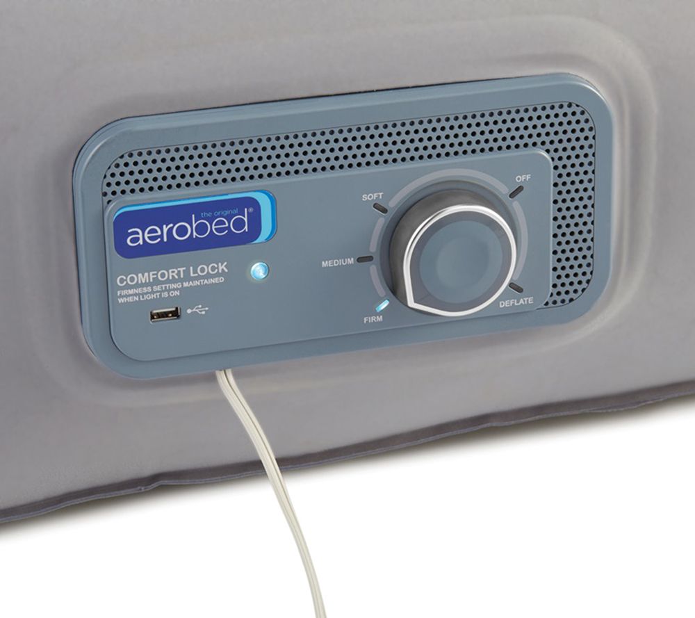 AeroBed Air Mattress W/ Comfort Lock Pump Twin Size Integrated USB Port for sale online 