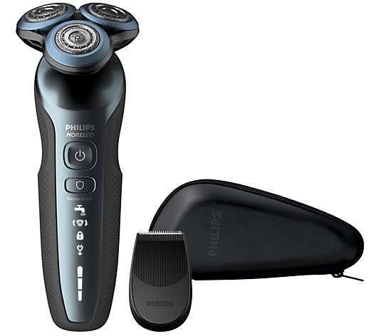 Philips Norelco Shaver 6820 w/ MultiFlex Heads Trimmer Add on & LED Display