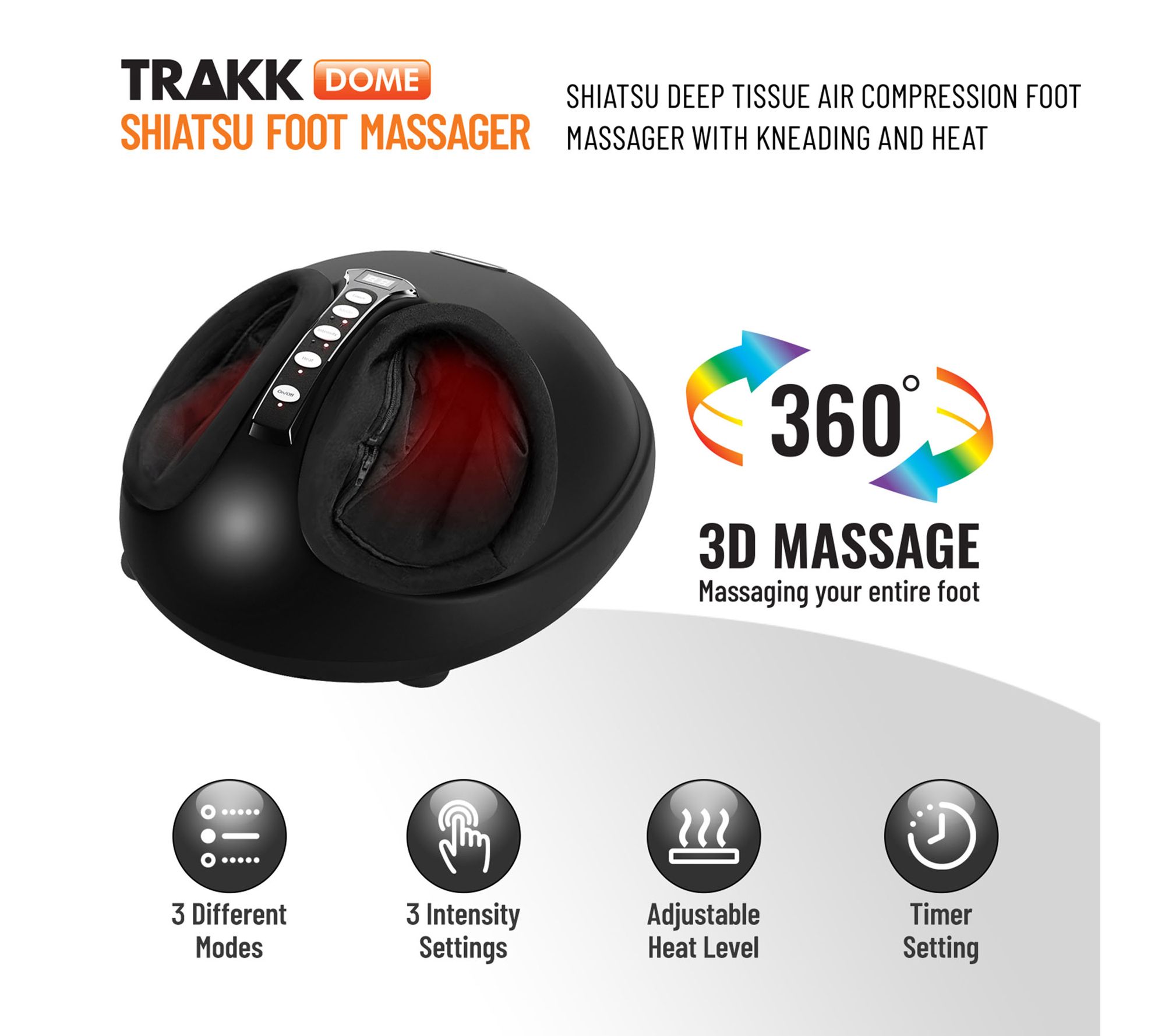 TRAKK Shiatsu Electric Foot Massager