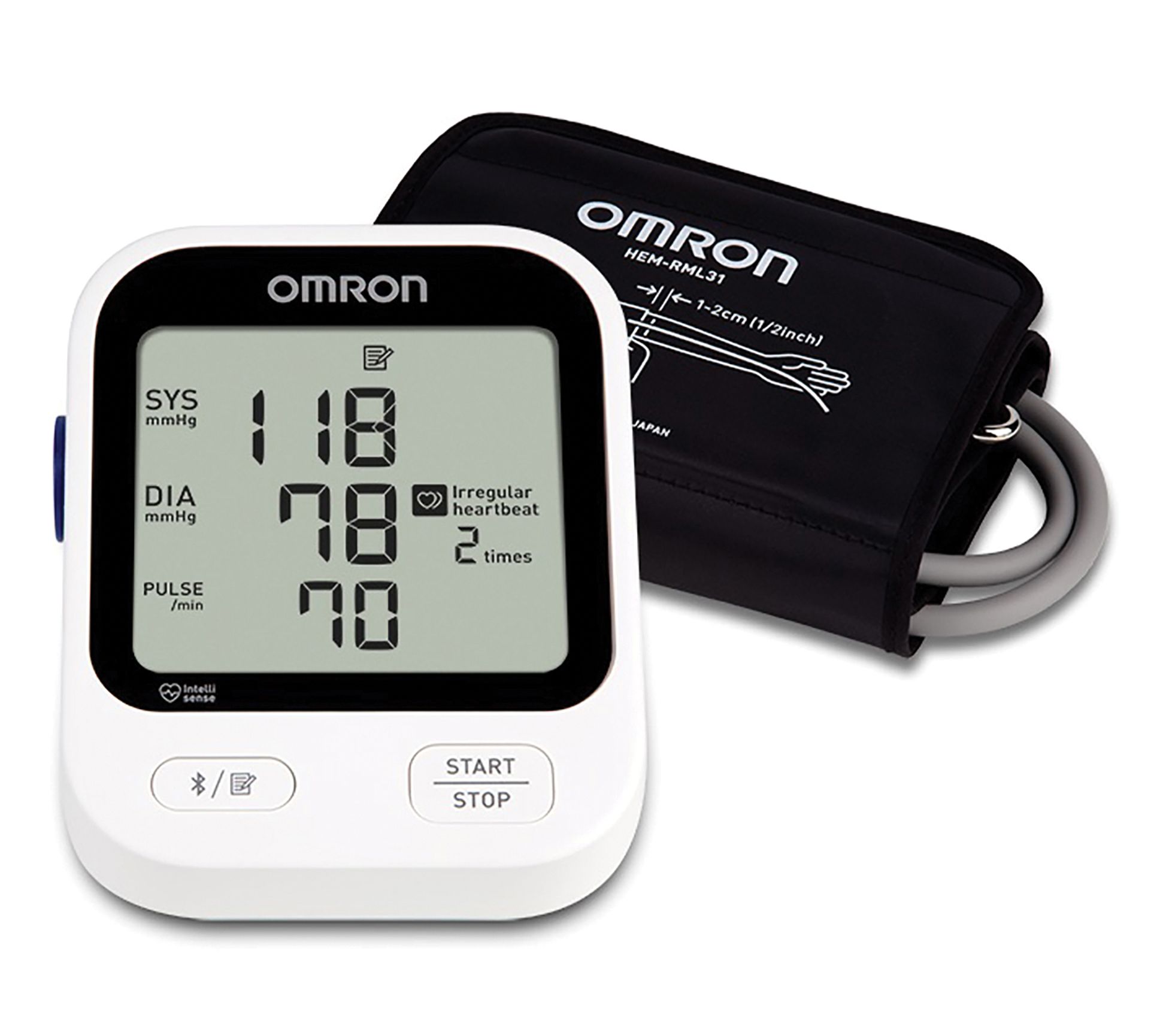 Omron 5 Series Digital Upper Arm BP Monitor with D-Ring Cuff