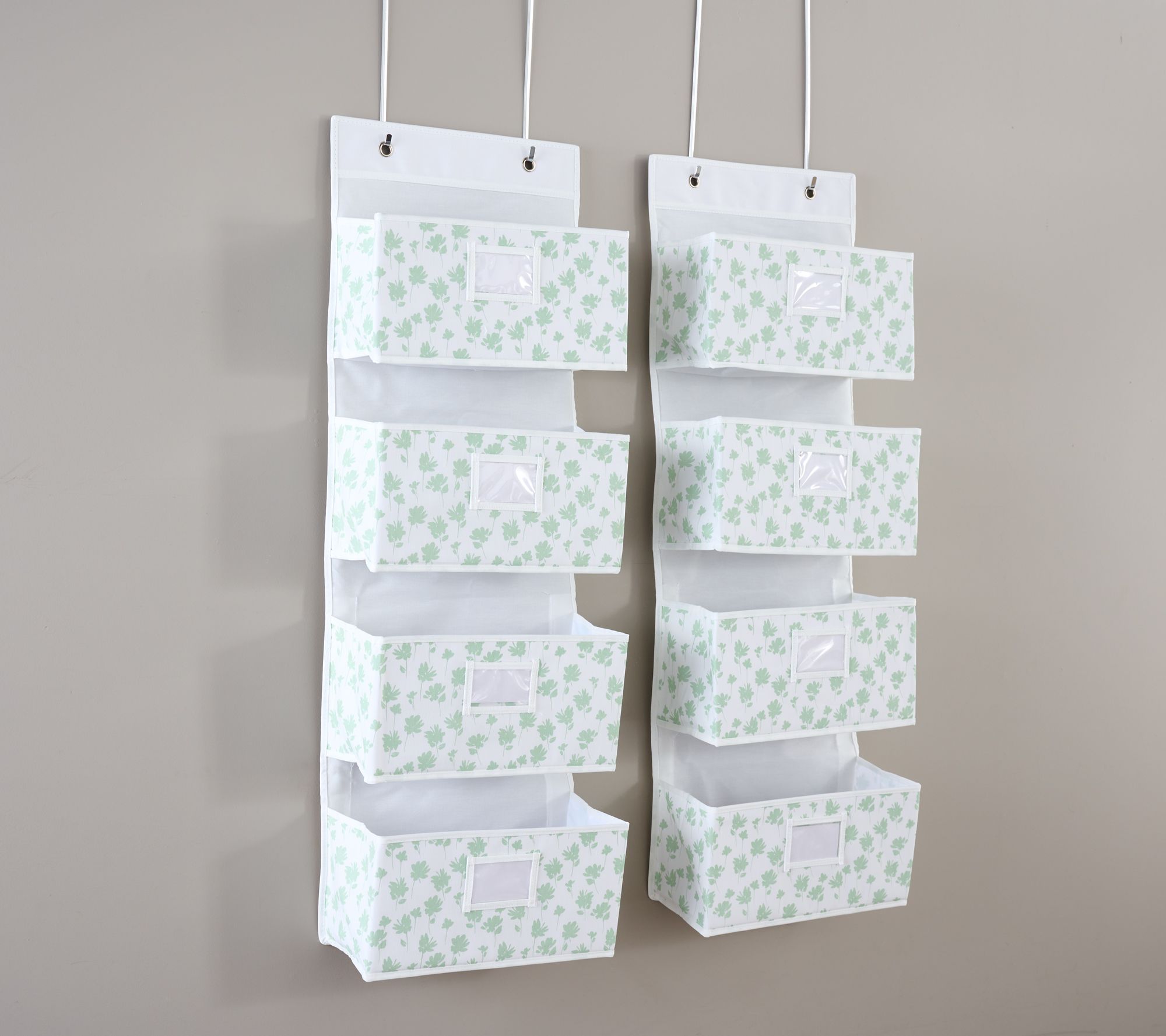 c e ll a Set of 2 Over the Door 4-Pocket Organizer