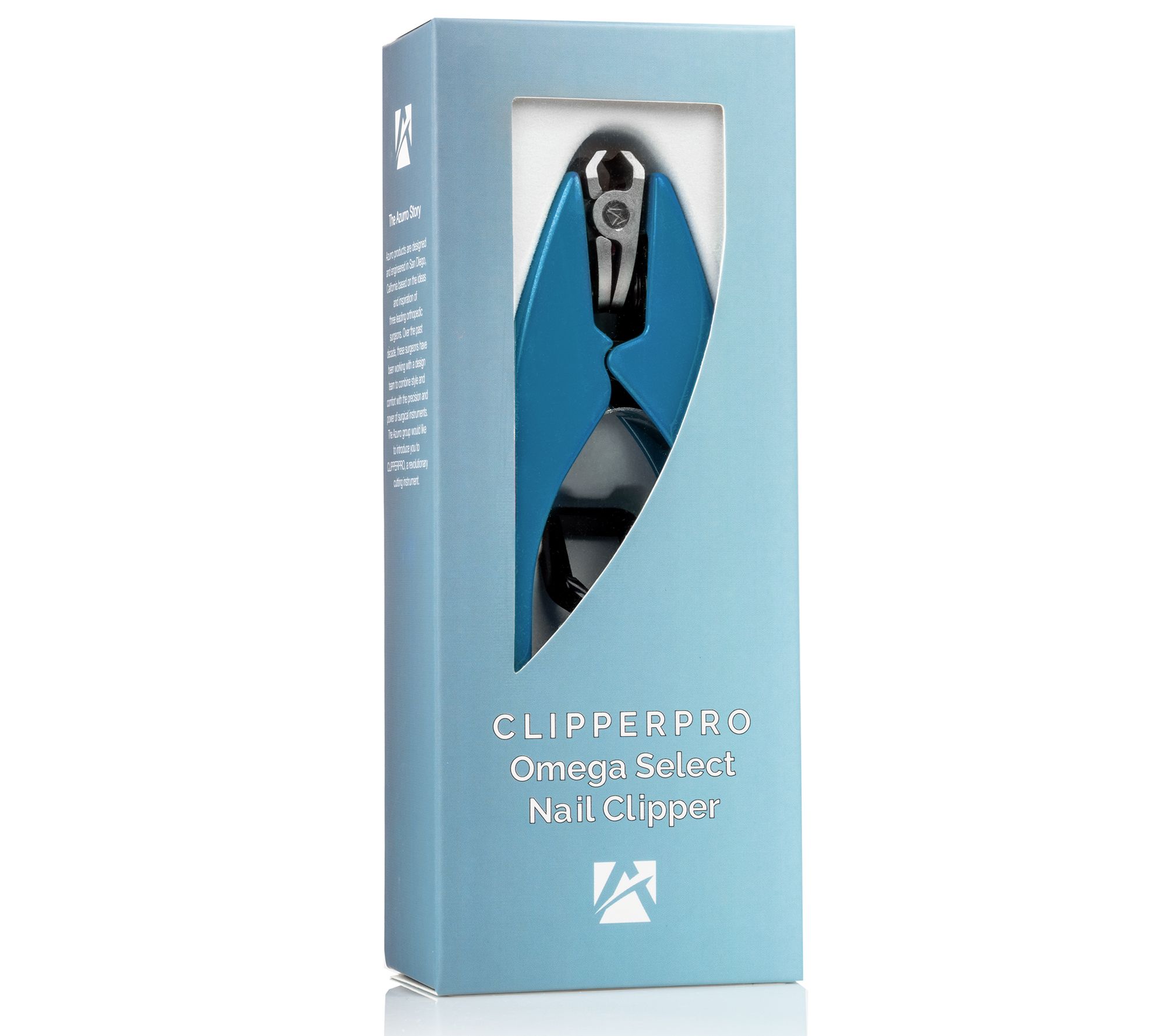 ONNPNN 2 Pieces Acrylic Nail Clipper Professional Nail Edge Cutter