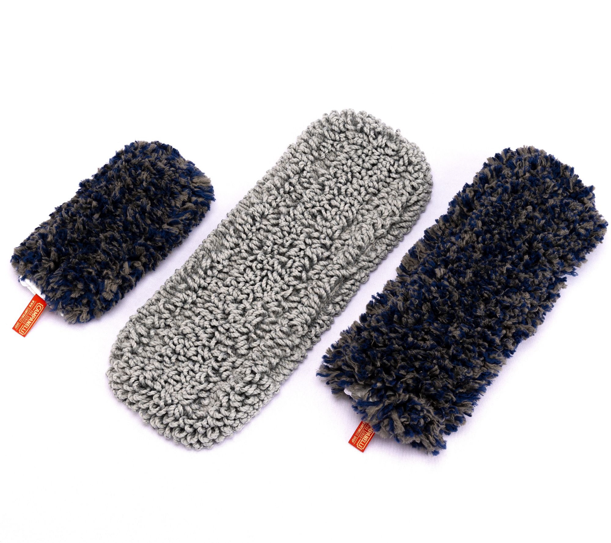 CAMPANELLI Washable Duster & Mop Head Replacement 3-Piece Set