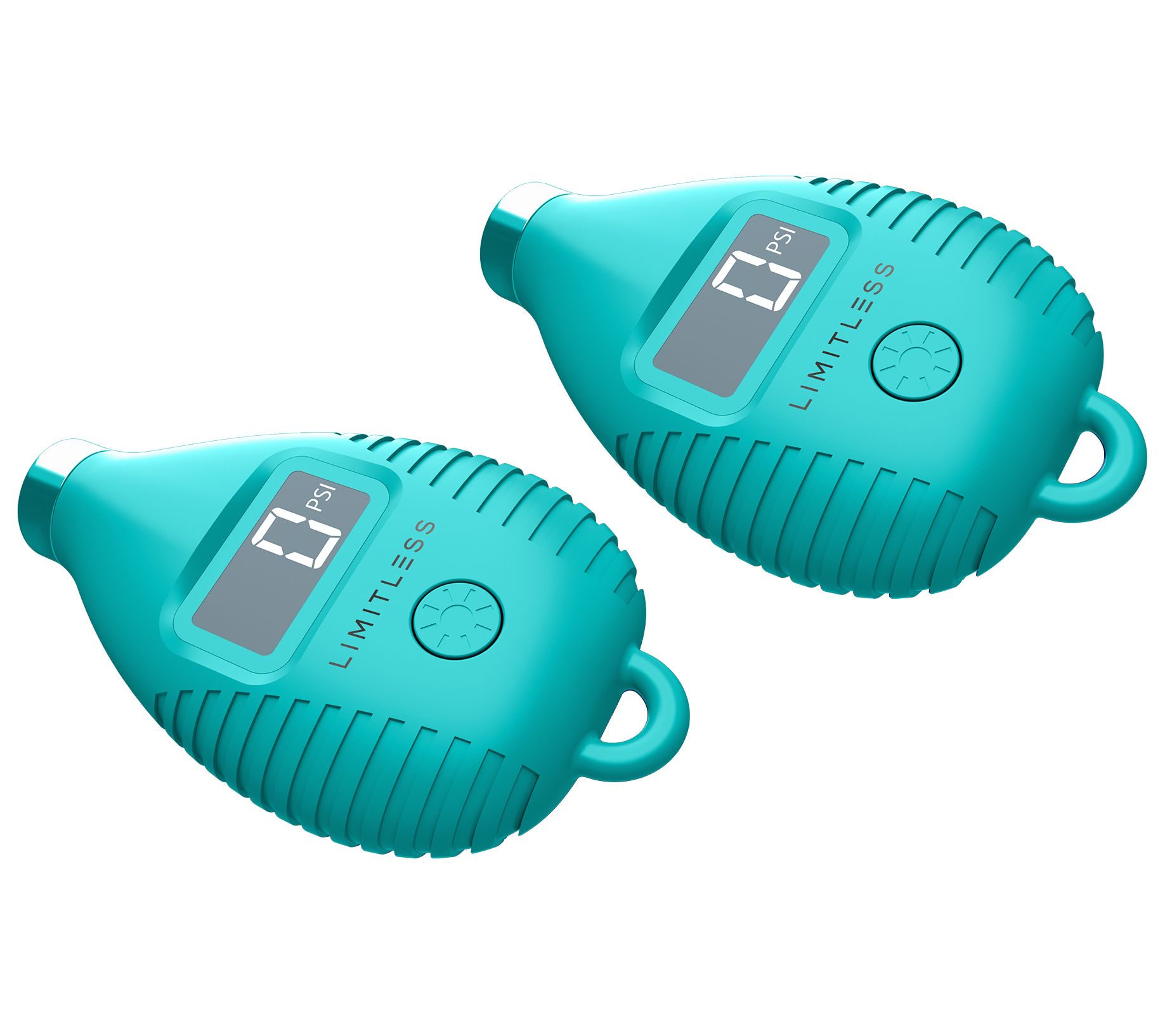 Limitless Set of 2 Digital Talking Tire Pressure Gauges