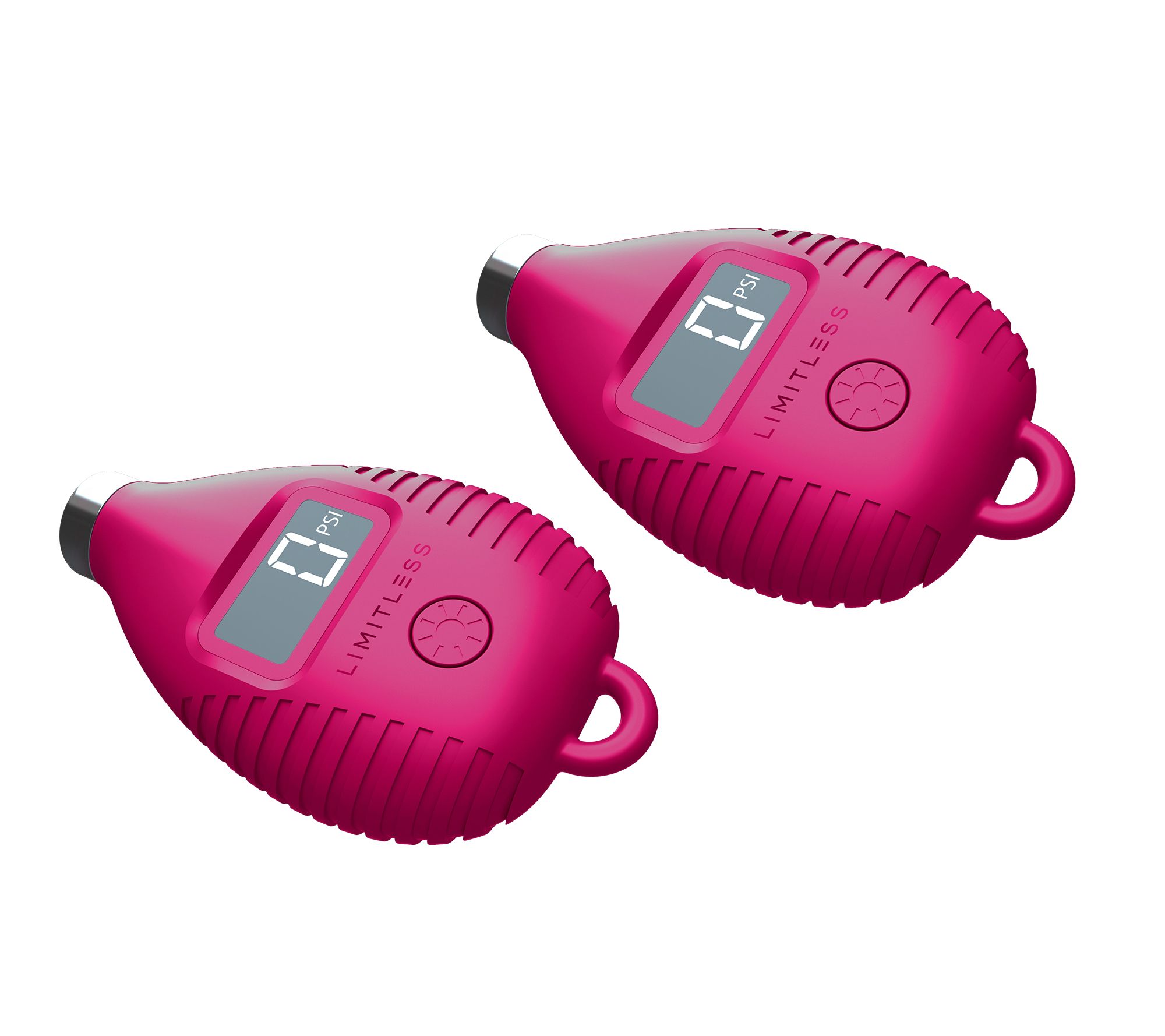 Limitless Set of 2 Digital Talking Tire Pressure Gauges