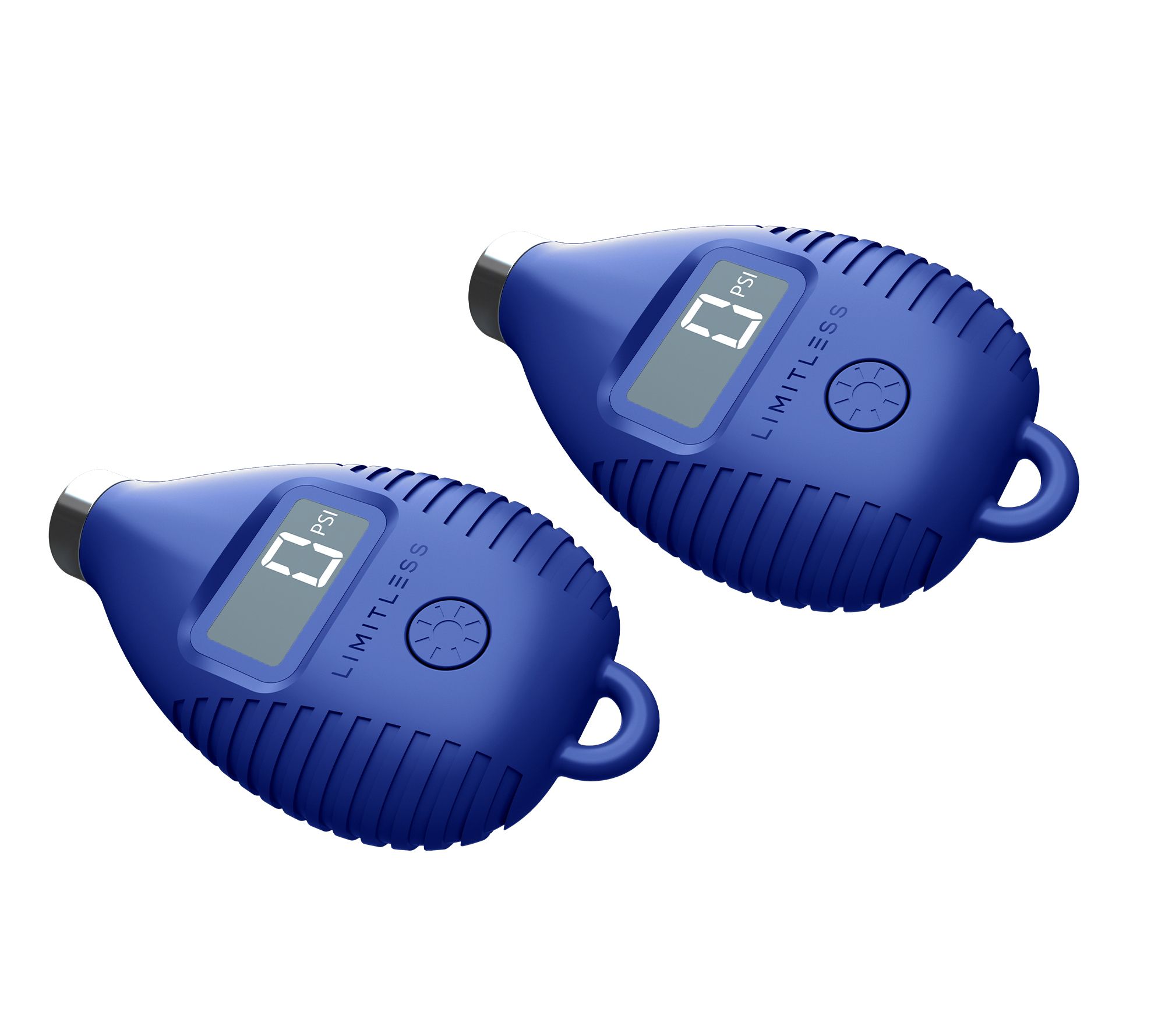 Limitless Set of 2 Digital Talking Tire Pressure Gauges