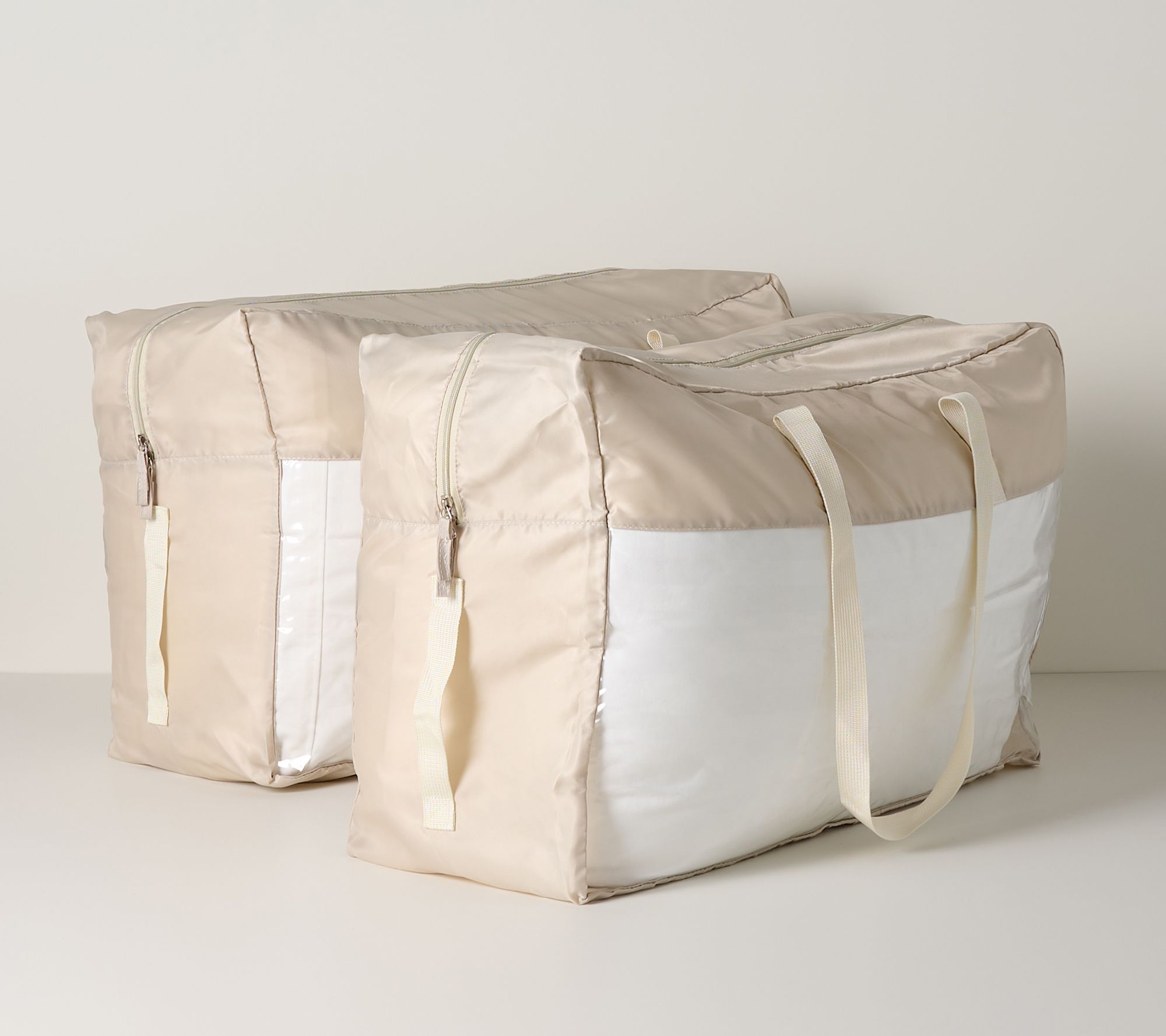 Home Reflections Set of 2 Large Storage Totes