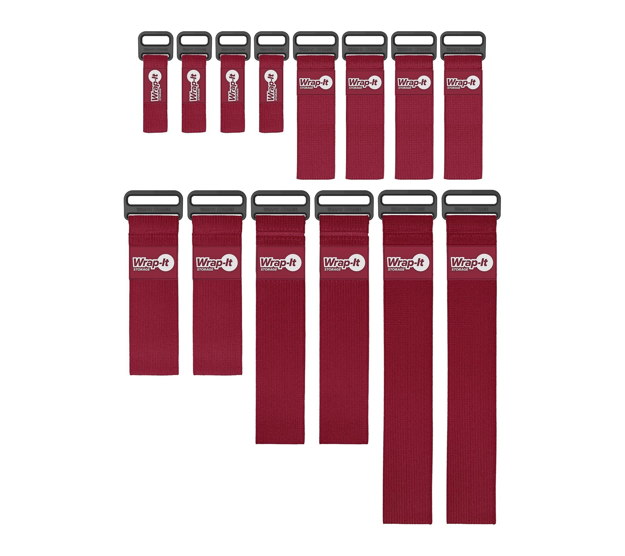  Wrap-It 14-Piece Super-Stretch Storage Straps