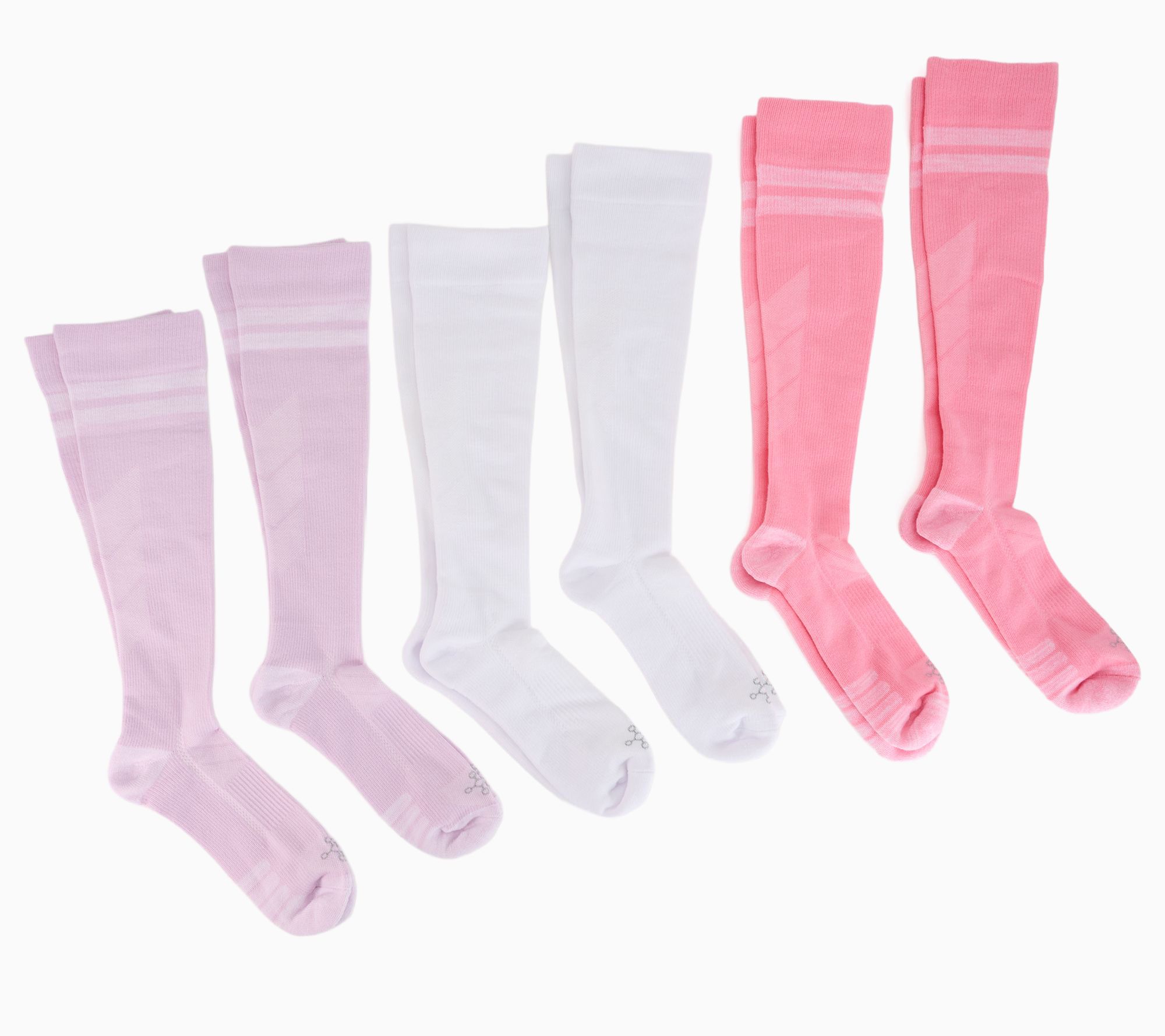 Tommie Copper Set of 6 Ultralite Microfiber Socks OTC