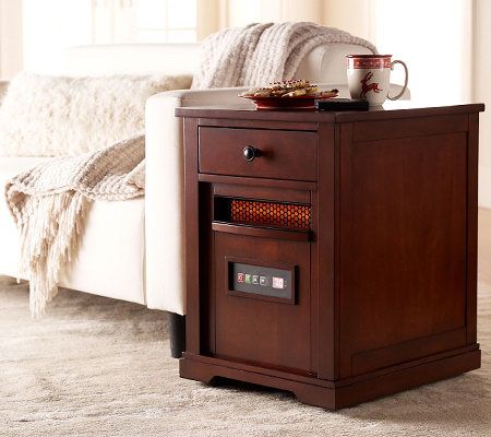 Duraflame Powerheat 1500W Infrared Quartz Heater w Timer u0026 Remote - QVC.com