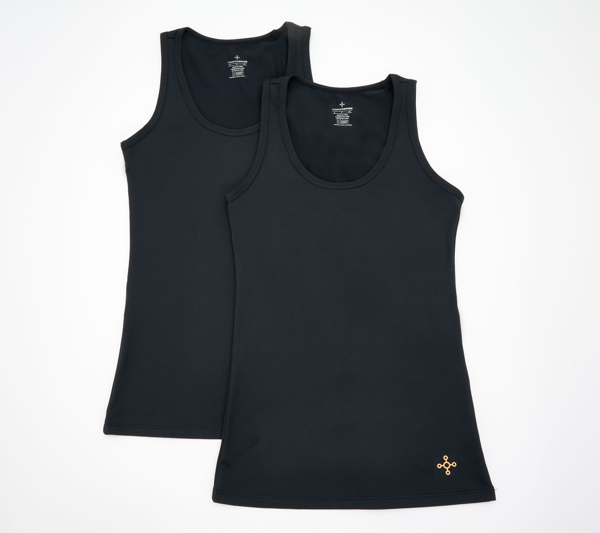 Tommie Copper 2-Pack Compression Support Tank Tops